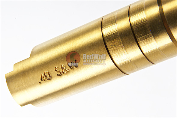 COWCOW Technology Tornado Stainless Steel Threaded Outer Barrel for Tokyo Marui Hi-Capa 5.1 GBB Series (.40 marking) - Gold