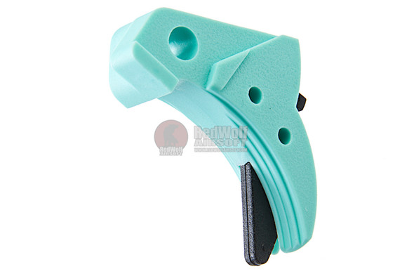 Guarder Ridged Trigger for Tokyo Marui / KJ / WE G Series GBB Pistol (Except G18C) - Robin Egg Blue