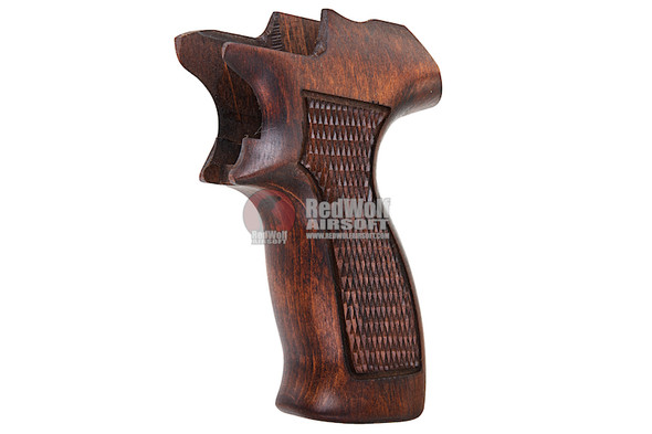 Marushin Mateba Beach Wood Grip for Mateba 4-6 inch Revolver
