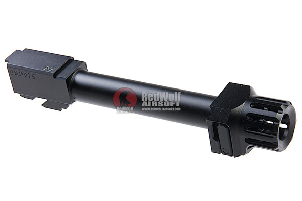 COWCOW Technology Fast Lock Compensator & Barrel Set for Tokyo Marui G Series GBB Pistol -  Black