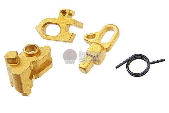 COWCOW Technology Steel Hammer Set for Tokyo Marui M&P9 GBB Pistol - Gold