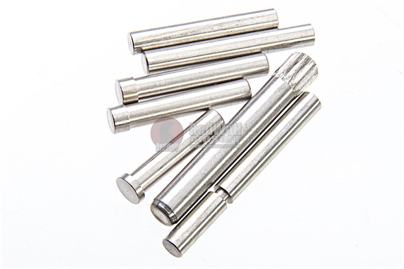 COWCOW Technology Stainless Steel Pin Set for Tokyo Marui Model 17/ 18C/ 19 Series GBB Airsoft