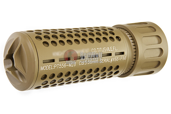 GK Tactical KAC QDC / CQB Suppressor (14mm CCW) - TAN