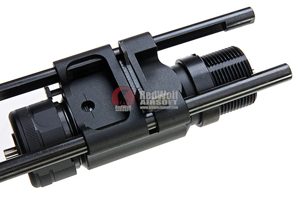 Blackcat Airsoft Retractable Stock for M4 GBB Series - Black
