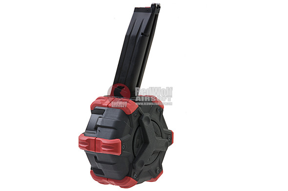 AW Custom Hi Capa 5.1 Green Gas Magazine (350 rounds Drum Magazine)