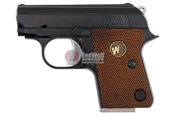 WE CT25 Green Gas Airsoft Pistol - Black