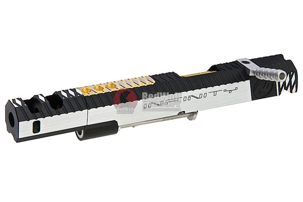 Gunsmith Bros CNC Aluminum IMM Big Rhombus Open Slide Set for Tokyo Hi-Capa Series - 2 Tone