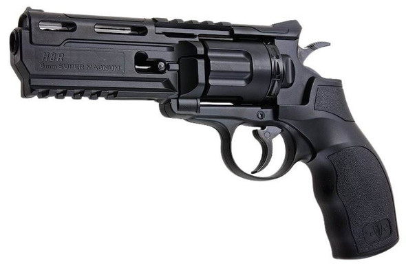 Umarex H8R Airsoft Revolver V2 6mm CO2 Version - Black (by Wingun)