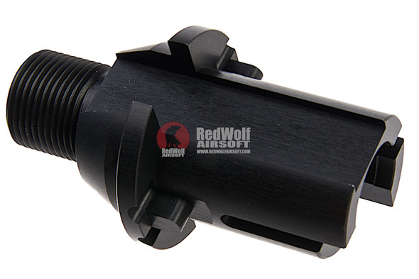 First Factory Outer Barrel Base SHORT for M4 AEG Standard  (14mm CCW)