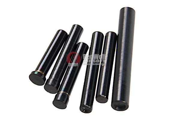 Dynamic Precision Stainless Steel Pin Set for Tokyo Marui G17/ G18C GBB - Black