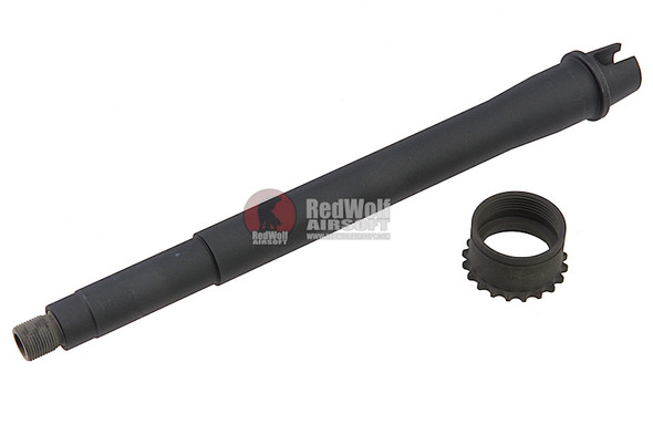 Z-Parts M4 Barrel (M4A1 Style, Aluminum, 10.5 inch) for Tokyo Marui M4 MWS GBBR Airsoft