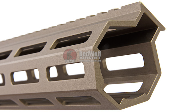 Z-Parts MK16 Rail (Aluminum, 13.5 inch with Barrel Nut) for Tokyo Marui MWS GBBR Airsoft - DDC