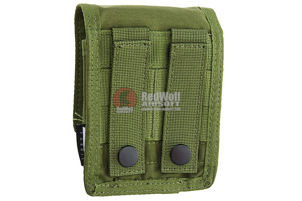 Silverback SRS Airsoft Double Magazine Molle Pouch (Cordura) - OD