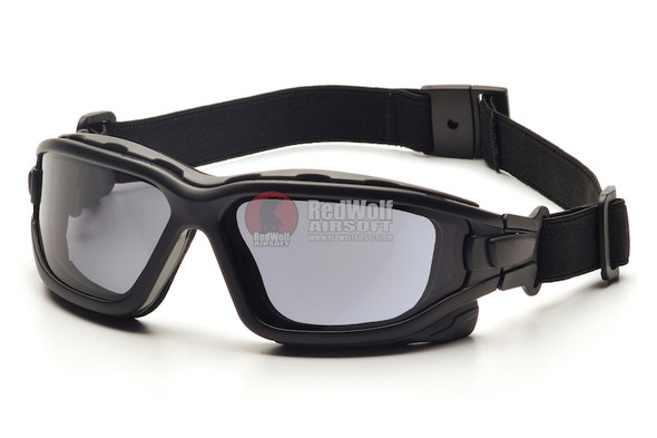 Pyramex I-Force Slim Safety Goggle Gray Dual Anti-Fog Lens with Black Temples/Strap