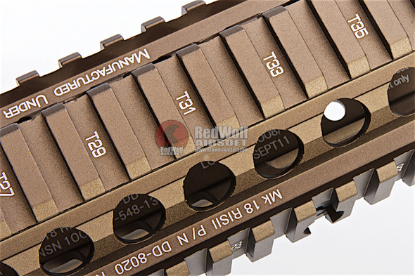 G&P Daniel Defense M4A1 12.5 inch RAS II for Tokyo Marui & G&P M4/ M16 Series - Sand
