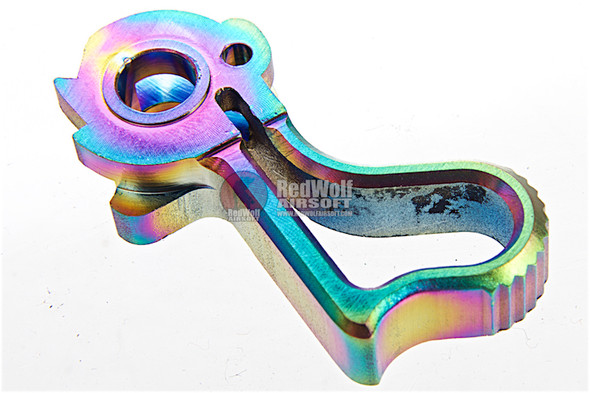 Dynamic Precision Match Grade Stainless Steel Hammer (Type B) for Tokyo Marui Hi-Capa GBB Pistol - Rainbow
