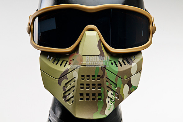TMC Impact-Rated Goggle w/ Airsoft Mask (Multicam)