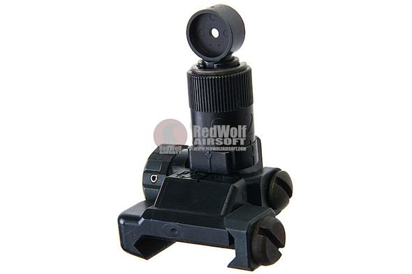KAC Micro Real Sight (Steel 200-600m) for Milspec 1913 Rail System (by Alpha Parts)