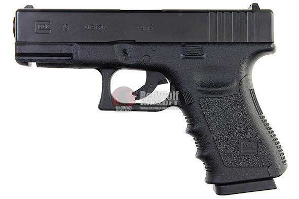 Umarex Glock 19 CO2 Airsoft Pistol (Fixed Slide)(Wingun G19 CO2) - 6mm Version