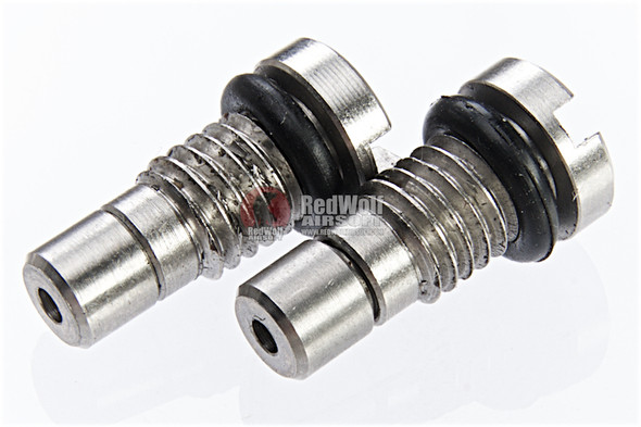 Guns Modify Green Gas Fill Valve (Full Stainless Steel Upgrade) for WE / Umarex (VFC) GBB Series (2pcs)