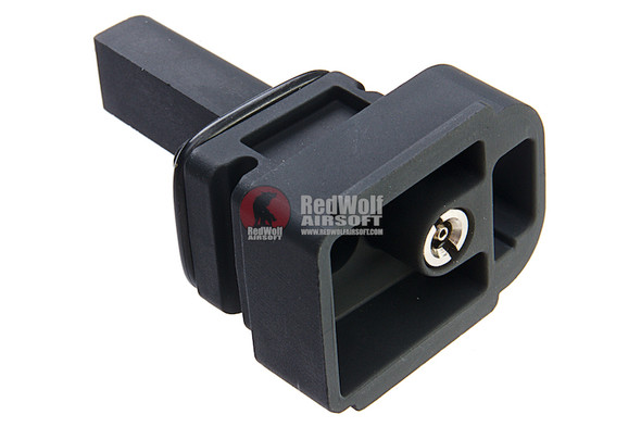 Guarder Tokyo Marui Hi Capa 5.1 GBB Airsoft Light weight Magazine Base Mount (Aluminum, Black)