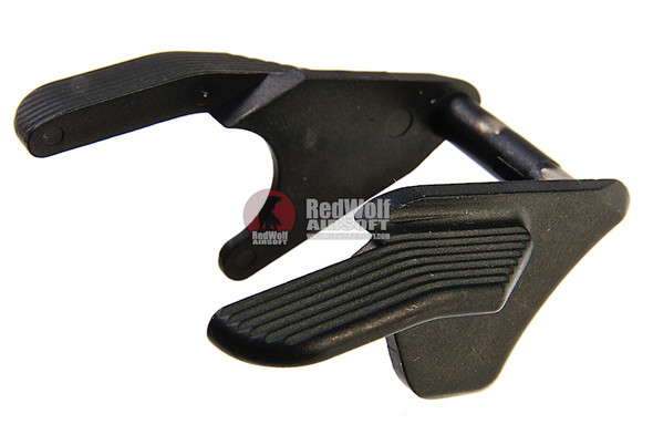 5KU Ambi Thumb Safety (Stainless Steel) for Tokyo Marui Hi-Capa 5.1 / 4.3 GBB - Black