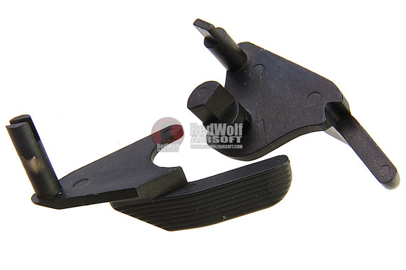 5KU Ambi Thumb Safety (Stainless Steel) for Tokyo Marui Hi-Capa 5.1 / 4.3 GBB - Black