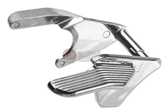 5KU Ambi Thumb Safety (Stainless Steel) for Tokyo Marui Hi-Capa 5.1 / 4.3 GBB - Silver