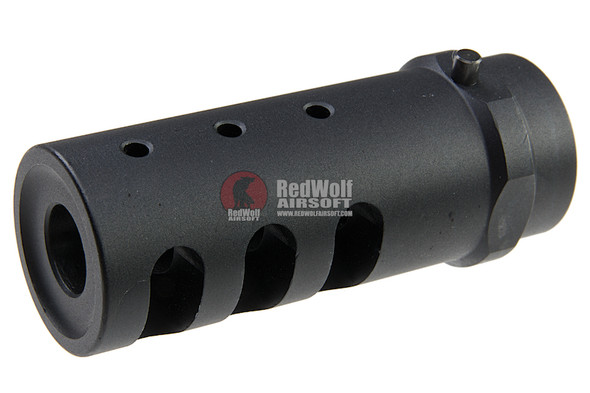 ARES M4 Flash Hider (14mm CW, Aluminum) for Blast Shield -Type A
