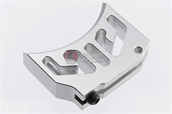 COWCOW Technology Tokyo Marui Hi Capa / 1911 GBB Airsoft Trigger T1 (CNC Aluminum) - Silver