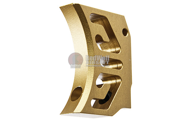 COWCOW Technology Tokyo Marui Hi Capa GBB Airsoft Trigger T1 (CNC Aluminum) Compatible with 1911 - Gold