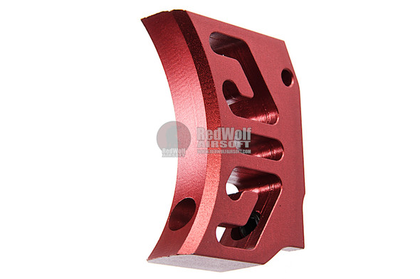 COWCOW Technology Tokyo Marui Hi Capa GBB Airsoft Trigger T1 (CNC Aluminum) Compatible with 1911 - Red