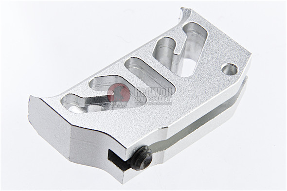 COWCOW Technology Tokyo Marui Hi Capa / 1911 GBB Airsoft Trigger T2 (Aluminum CNC) - Silver
