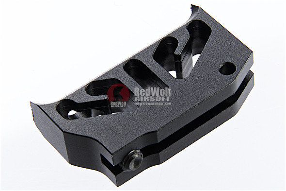 COWCOW Technology Tokyo Marui Hi Capa Trigger T2 (CNC Aluminum, Compatible with 1911) - Black