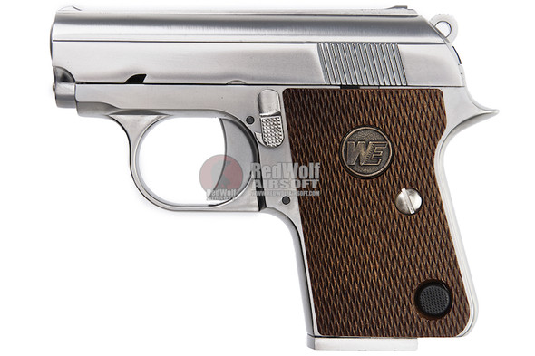 WE CT25 Green Gas Airsoft Pistol - Silver