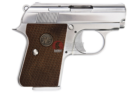WE CT25 Green Gas Airsoft Pistol - Silver