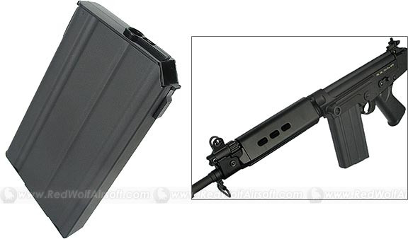 King Arms FAL Airsoft AEG (Full Length) Magazine (90 rounds)