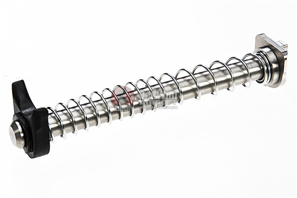 COWCOW Technology Tokyo Marui G19 GBB Airsoft Guide Rod Set (Stainless Steel) - Silver