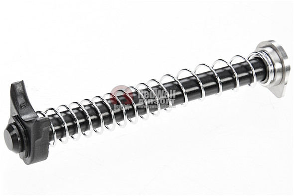 COWCOW Technology Stainless Steel Guide Rod Set for Tokyo Marui Model 19 GBB Pistol - Black