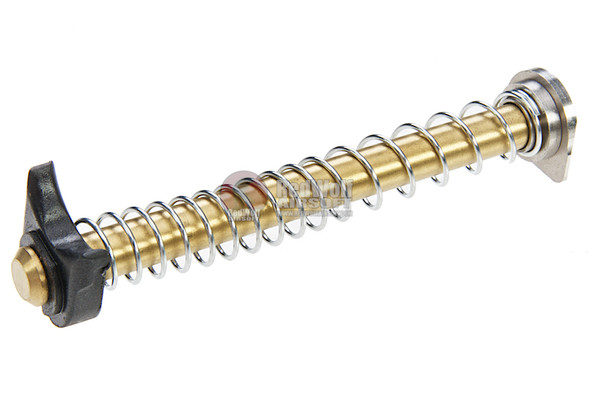 COWCOW Technology Stainless Steel Guide Rod Set for Tokyo Marui Model 19 GBB Pistol - Gold