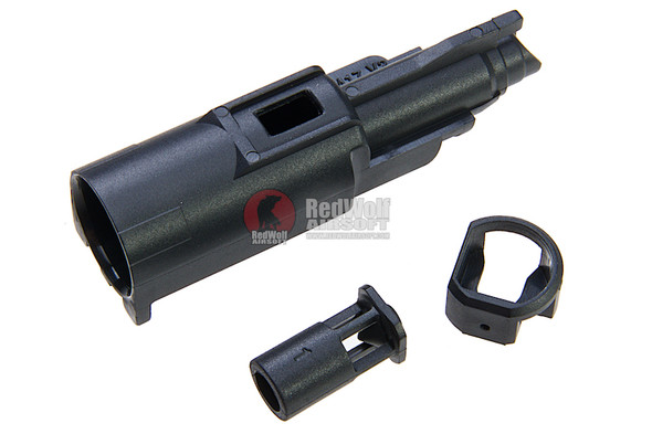 Guns Modify Tokyo Marui G17 GBB Airsoft Nozzle Set (Enhanced, Version 2) Compatible with G22/G26/G34 CO2/ HPA ready