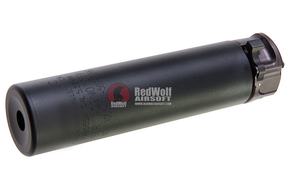 Angry Gun SF216A Dummy Suppressor w/ SF216A Flash Hider - Black (14mm CCW)