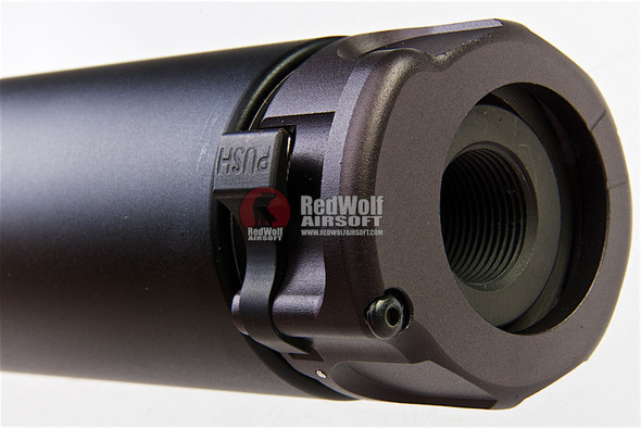 Angry Gun SF216A Dummy Suppressor w/ SF216A Flash Hider - Black (14mm CCW)