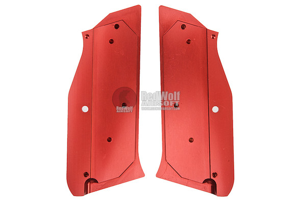 KJ Works Shadow 2 Aluminum Grip Panel (Shadow 1 Compatible) - Red