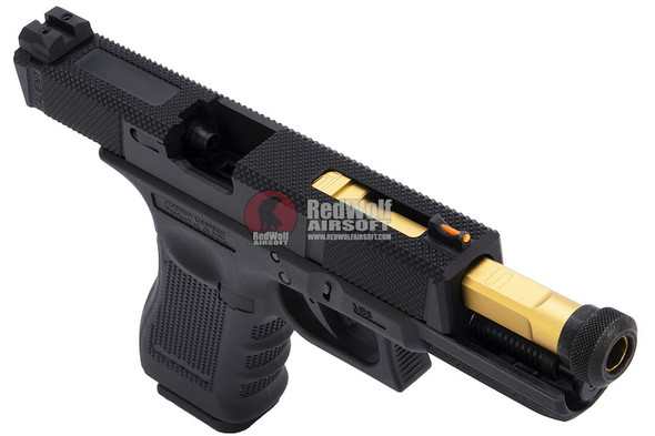 EMG SAI Utility Slide Kit (by G&P) - Gold Barrel for Tokyo Marui G17 GBB Pistol