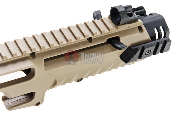 AW Custom Polymer Tactical Carbine Conversion Kit for Tokyo Marui G17/AW Custom VX01/VX02/WE G Series-TAN