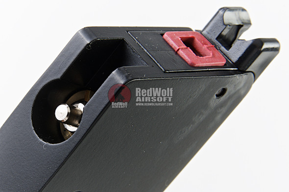 AW Custom 1911 Green Gas Magazine (350 rounds Drum Magazine) - Black