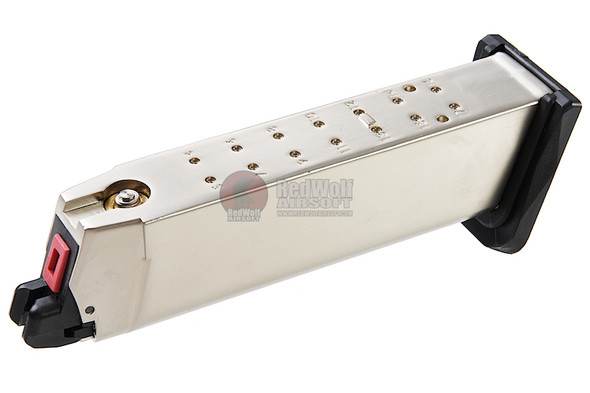 AW Custom G Series Green Gas Magazine (25 rounds) - Silver