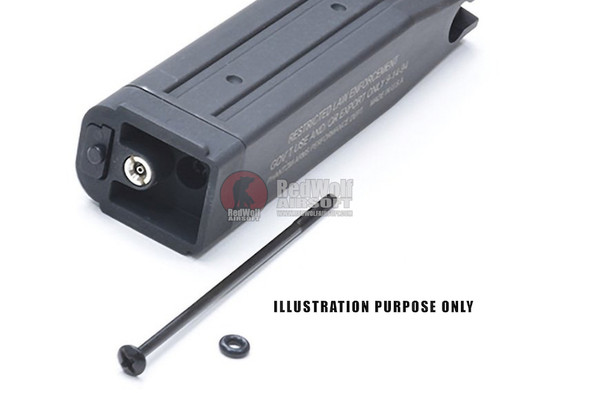Guarder Tokyo Marui Hi Capa GBB Airsoft Magazine Base Mount Screw - Black
