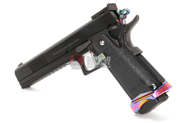 Nine Ball Aluminum Alloy Magwell NEO for Tokyo Marui Hi-Capa 5.1 / 4.3 GBB Pistol - Heat Gradation